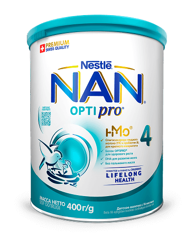 NAN Optipro 4 с 18 месяцев