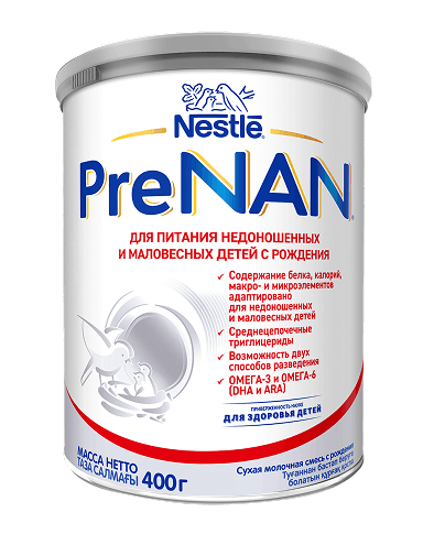 PreNAN для детей с массой тела более 1000 г