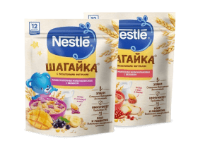 Каши NESTLÉ® ШАГАЙКА® с воздушными фигурками
