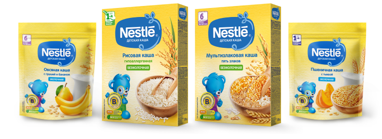 Каши компании Nestlé®