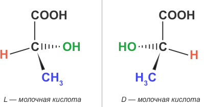 L & D - молочная кислота