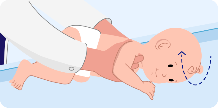 Baby defend reflex