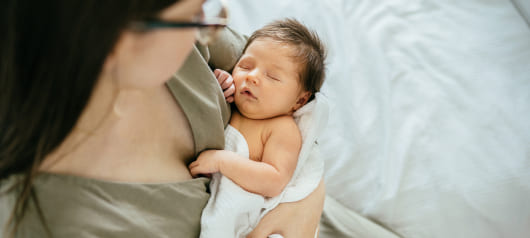 Укачивание ребёнка перед сном