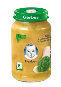 Обеды Gerber® с 8 месяцев