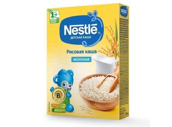 Nestlé Молочная Рисовая каша