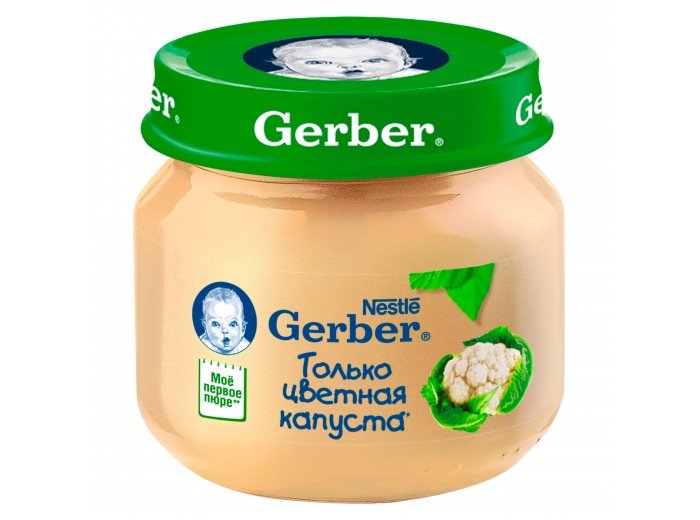 Пюре Гербер, ассортимент продукции | Детское питание Gerber на ...