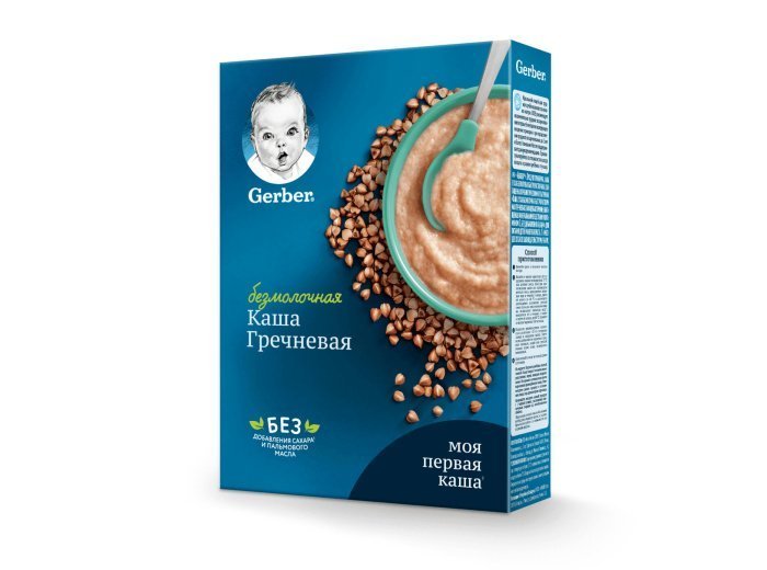 Безмолочная каша GERBER Гречневая