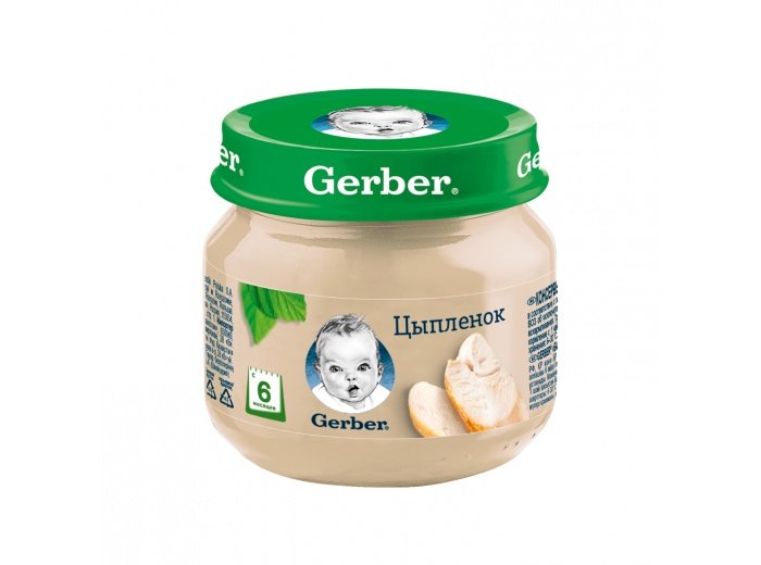 Консервы из мяса птицы Gerber Цыплёнок
