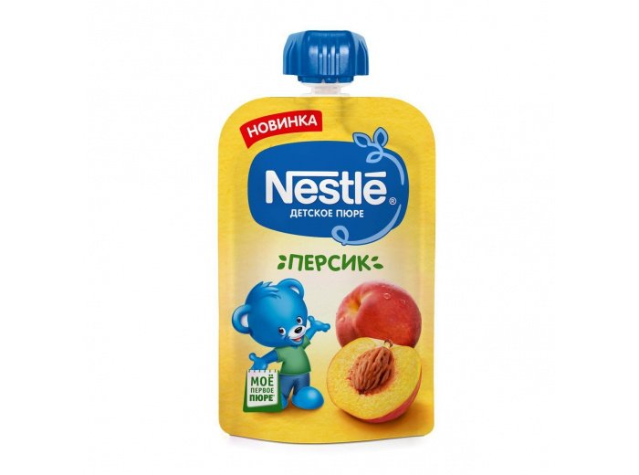 Фруктовое пюре Nestlé «Персик»
