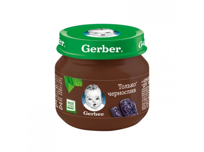 Фруктовое пюре Gerber Чернослив