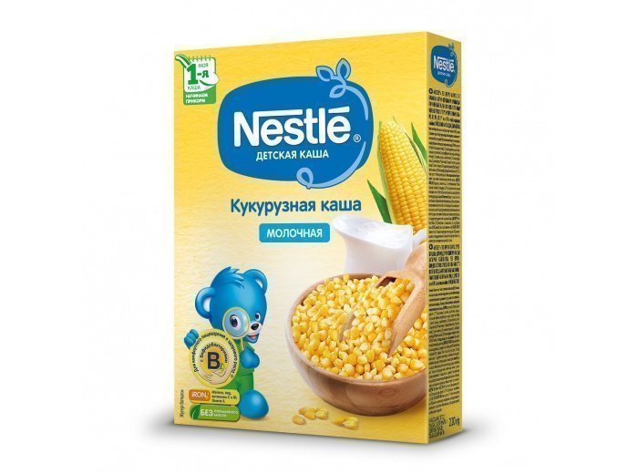Nestlé Молочная кукурузная каша