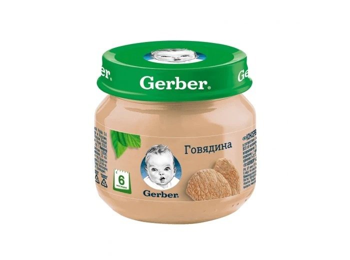 Консервы мясные Gerber Говядина