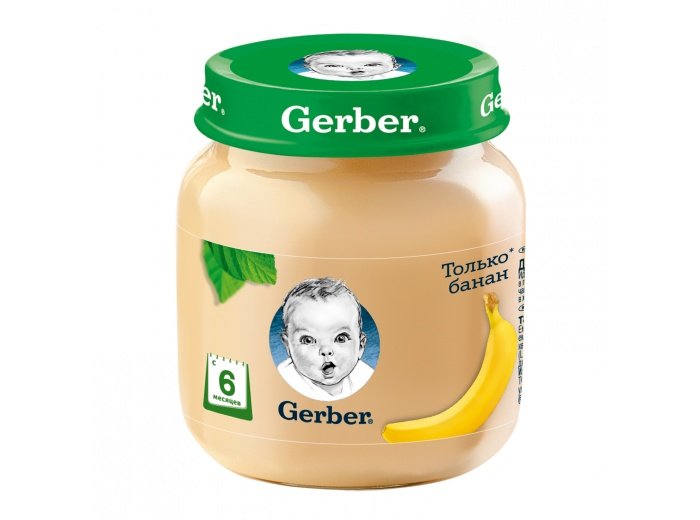 Фруктовое пюре Gerber Банан