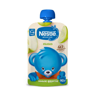 Фруктовое пюре NESTLÉ® «Яблоко»