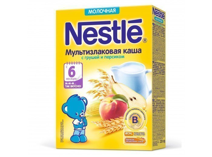 Каша Нестле молочная: состав, ассортимент, способ приготовления ...