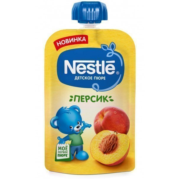 Фруктовое пюре Nestlé «Персик» - фото 1