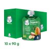 Фруктовое пюре Gerber Груша, яблоко, банан cерии Organic