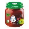 Фруктовое пюре Gerber Только яблоко и ягоды