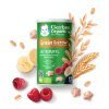GERBER экструдированные Рисово-пшеничные звездочки с бананом и малиной cерии Organic