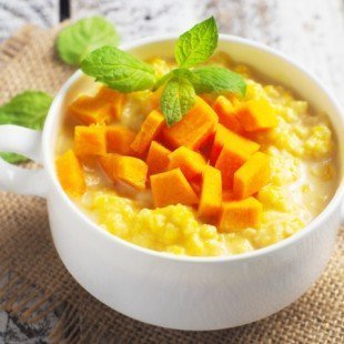 Пшённая каша с тыквой и курагой «Кумушка лиса» Пшённая каша с тыквой и курагой «Кумушка лиса»