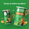 GERBER экструдированные Пшенично-овсяные снеки с морковью и апельсином 35г. - фото 2